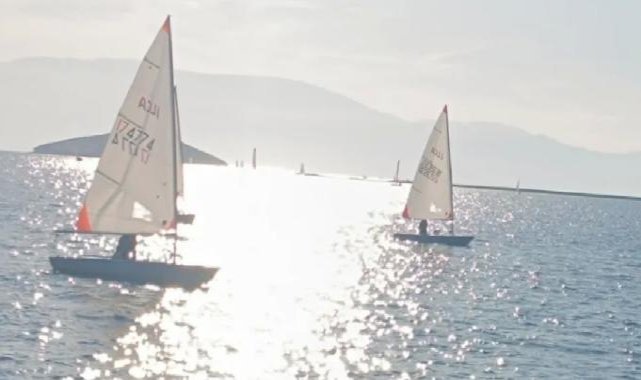 Foçalı yelkenciler doğdukları topraklarında yarıştı