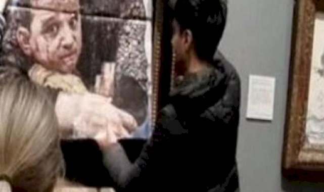 İngiltere’de 'Picasso tablolu' İsrail protestosu