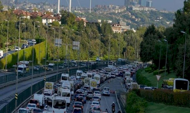 İstanbul'da trafik yoğunluğu yüzde 71'e çıktı