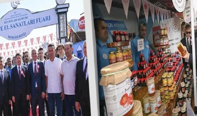 İşyurtları Ürün ve El Sanatları Fuarı'na ziyaretçi akını