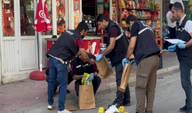 Kilis'te zehir tacirine suçüstü! Poşeti yere fırlatarak kaçmaya çalıştı
