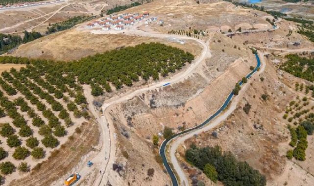 Malatya kırsalına MASKİ'nin altyapısı sürüyor... Depremler sonrası altyapı yenileniyor