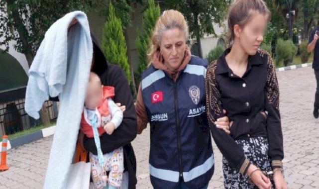 Samsun'da 9 aylık hamile kadın hırsızlık yaptı
