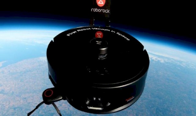 Uzayda bir ilk: Gönderilen robot süpürge çalıştırıldı