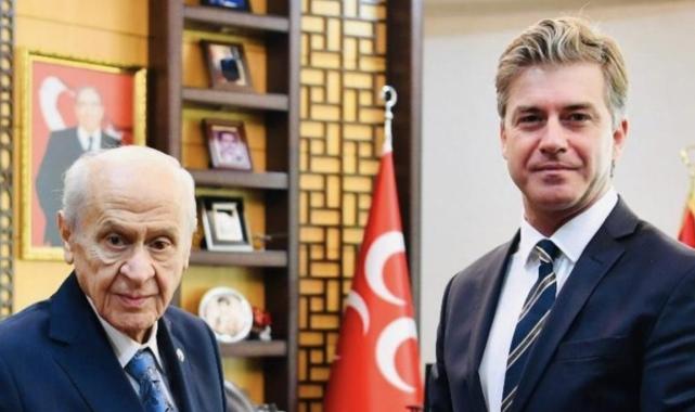Tan Sağtürk'ten Devlet Bahçeli'ye ziyaret