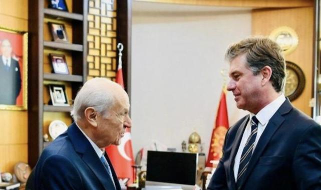 Tan Sağtürk'ten Devlet Bahçeli'ye ziyaret