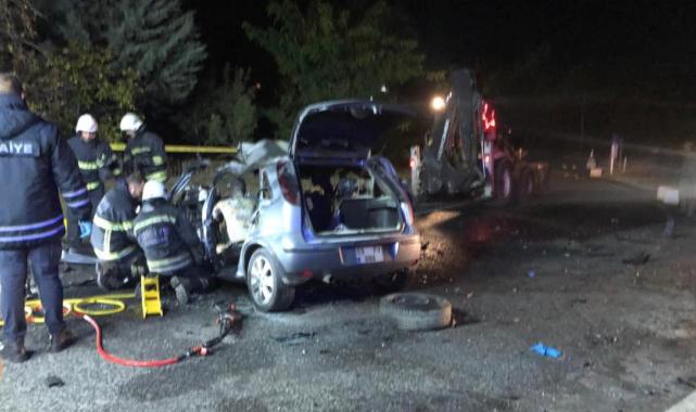 Tekirdağ'da feci kaza: 5 kişi hayatını kaybetti