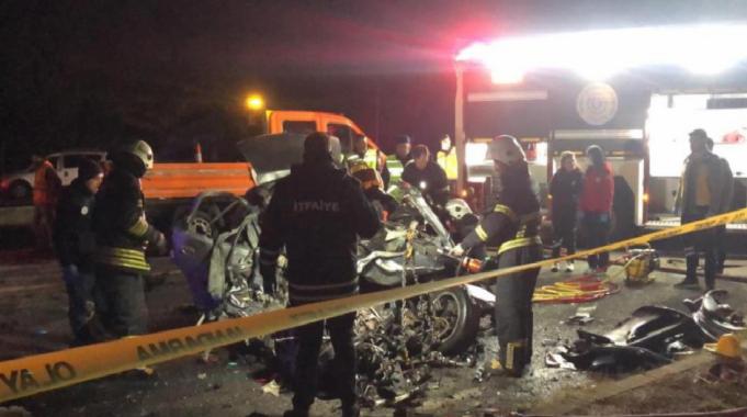 Tekirdağ'da feci kaza: 5 kişi hayatını kaybetti