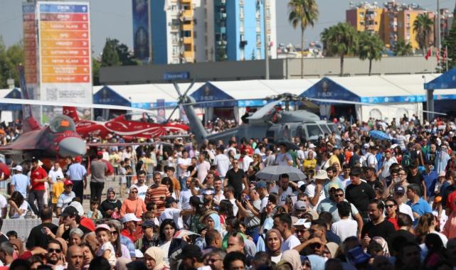 TEKNOFEST Adana 1 milyon 100 bin ziyaretçi ağırladı