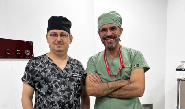 Trabzon'da karnından 26 kilogramlık tümör çıktı