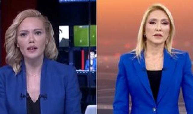 TRT'de kadın spikerlerin mavi intikam ceketi