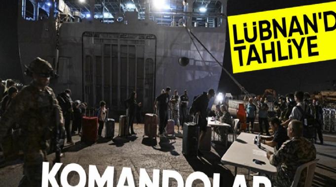 Türk ordusu, sivillerin tahliyesi için Lübnan&#039;da