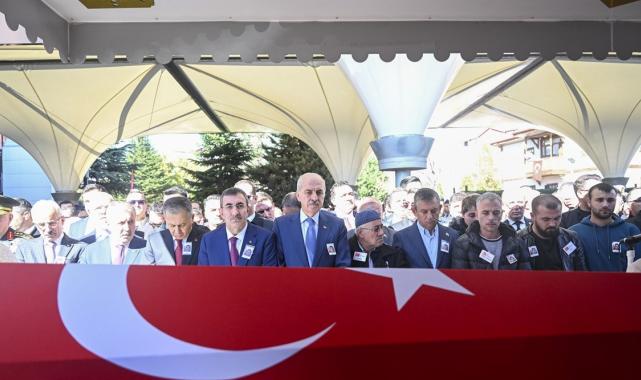 TUSAŞ terör saldırısı şehitleri için cenaze töreni düzenlendi