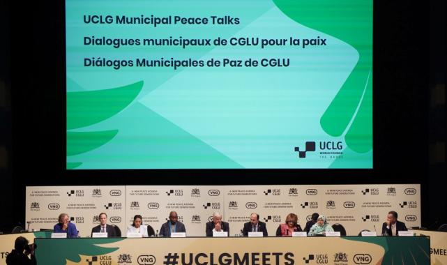 UCGL Başkanı Uğur İbrahim Altay, Lahey'den dünyaya seslendi