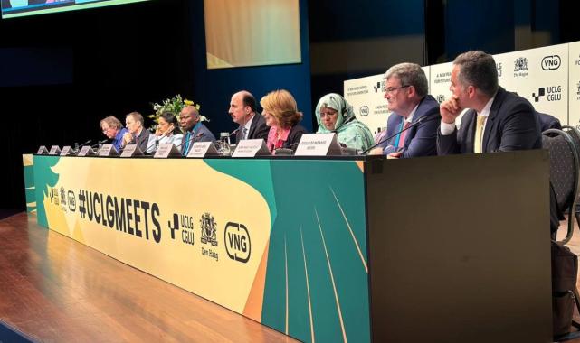 UCGL Başkanı Uğur İbrahim Altay, Lahey'den dünyaya seslendi