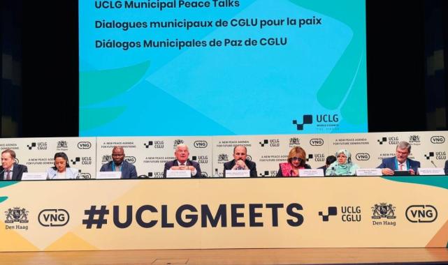 UCGL Başkanı Uğur İbrahim Altay, Lahey'den dünyaya seslendi