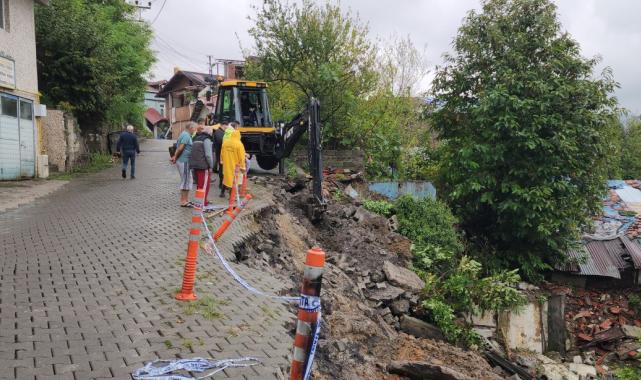 Zonguldak'ı sağanak vurdu: Heyelan ve su taşkınları yaşandı