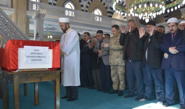 2 güvenlik korucusu son yolculuklarına uğurlandı