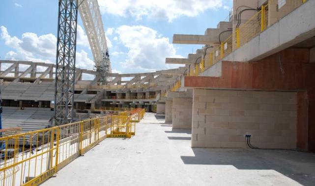 Ankara'nın yeni stadyum kompleksi hızla tamamlanıyor