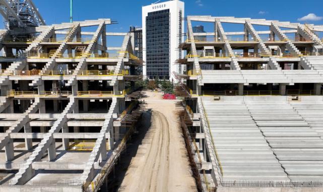 Ankara'nın yeni stadyum kompleksi hızla tamamlanıyor