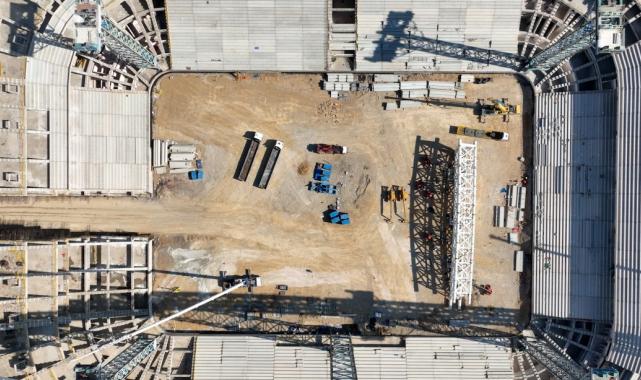 Ankara'nın yeni stadyum kompleksi hızla tamamlanıyor