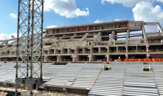 Ankara'nın yeni stadyum kompleksi hızla tamamlanıyor