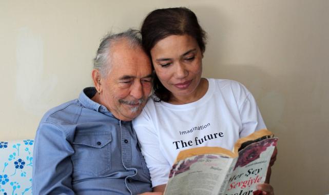 Aşkı diyaliz merkezinde buldular