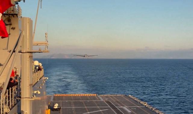 Bayraktar TB3'den dünya havacılık tarihinde bir ilk!