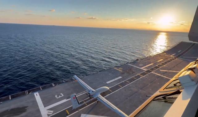 Bayraktar TB3'den dünya havacılık tarihinde bir ilk!