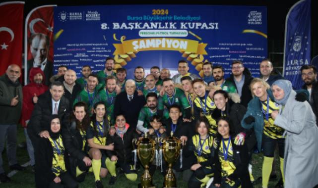 Bursa'da Başkanlar Kupası'nın sahipleri belli oldu