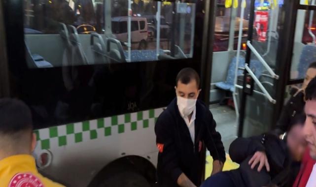 Bursa'da otobüste kadını bıçaklayan şahıs yakalandı