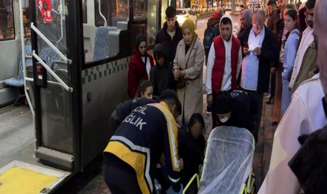 Bursa'da otobüste kadını bıçaklayan şahıs yakalandı