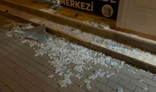 Bursa'yı lodos vurdu: Ağaçlar devrildi, durak yerinden söküldü