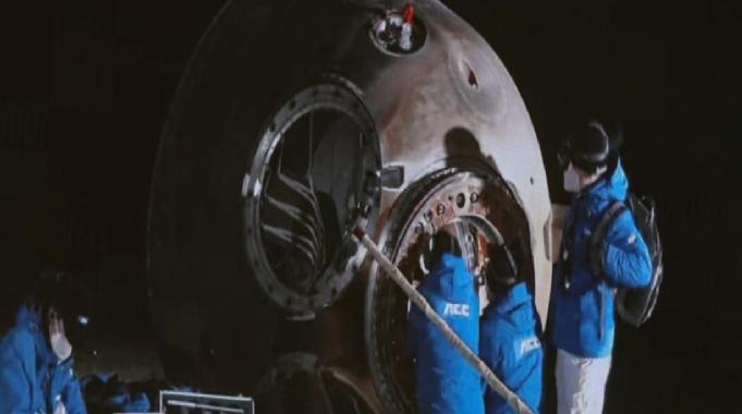 Çin'in uzay istasyonundaki taykonot ekibi Dünya'ya döndü