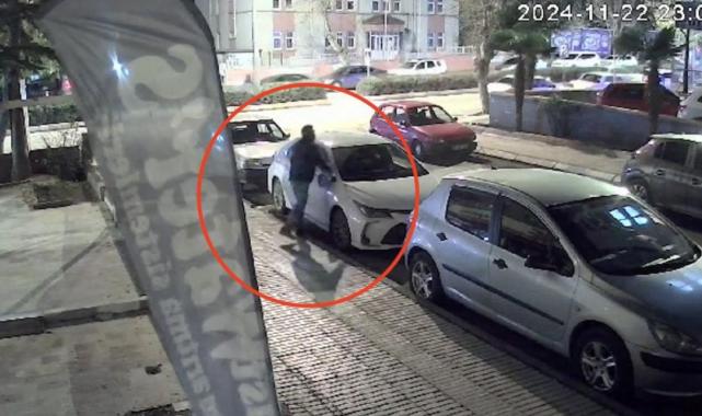 Çorum'da 13 aracın aynasını kıran şahıs yakalandı