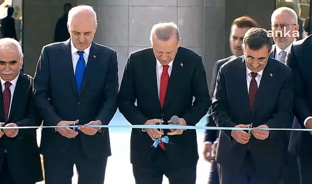 Cumhurbaşkanı Erdoğan, Atatürk Kültür, Dil ve Tarih Yüksek Kurumu'nu açtı
