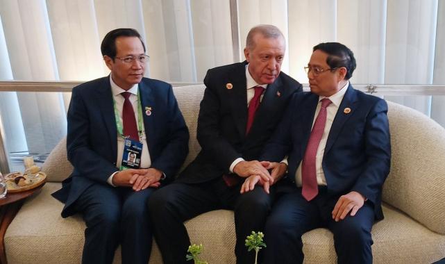 Cumhurbaşkanı Erdoğan, G20 Liderler Zirvesi'nde: Asyalı liderlerle samimi kareler