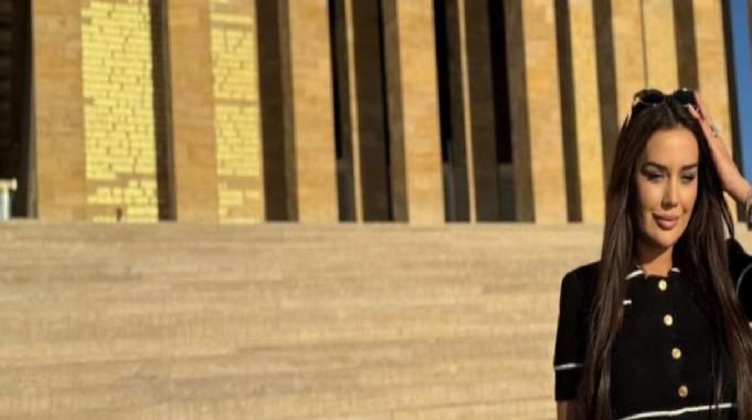 Dilan Polat, Anıtkabir'i ziyaret etti