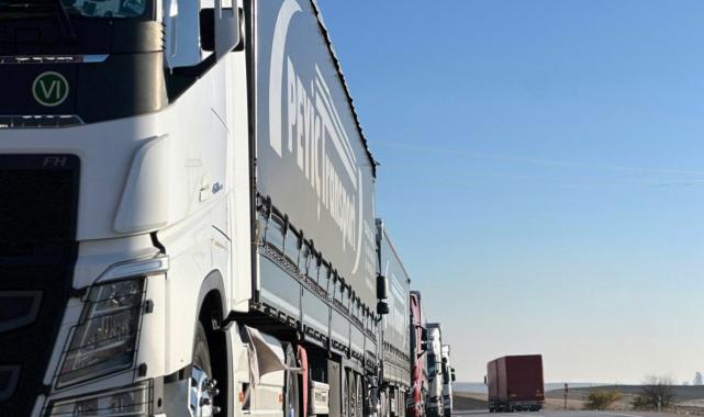 Edirne Hamzabeyli'de 25 kilometrelik tır kuyruğu