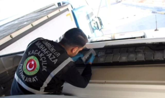 Edirne'de 1 milyon lira değerinde kaçak cep telefonları yakalandı