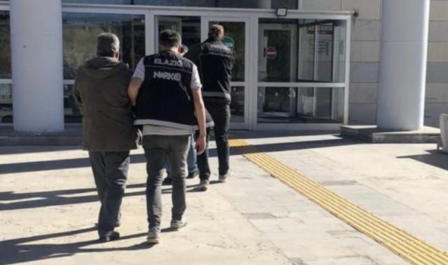 Elazığ'da dedektör köpek kokladı, araçta uyuşturucu çıktı