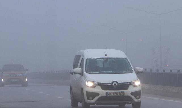 Erzurum'da sis ve soğuk hava etkili oluyor