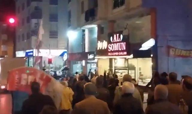 Esenyurt'ta terör örgütü yandaşlarından 'Kürdistan' sloganları