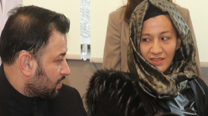 Gaziantep işitme engelli çift, ilk kez birbirini duydu