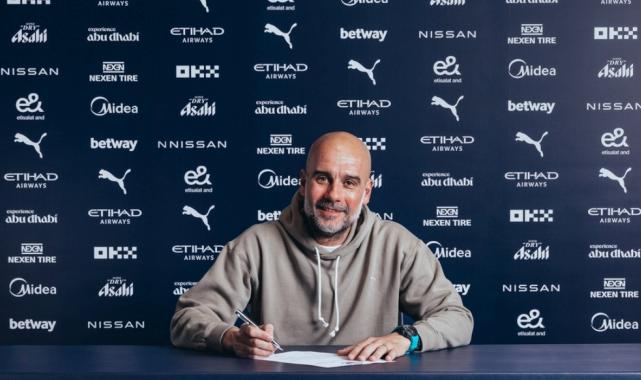 Guardiola, 2 yıl daha Manchester City'de