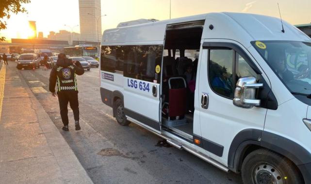İstanbul'da okul servis araçlarına denetim: 16 bin lira ceza kesildi