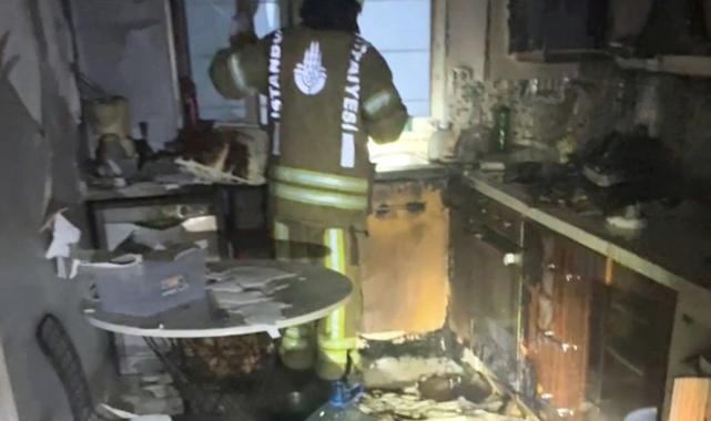 İstanbul'da yangın ihbarına gittiler: Uyuşturucu imalathanesi buldular