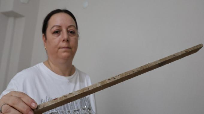 İzmir&#039;de ev sahibi, kiracı çifti çivili sopalarla darp etti