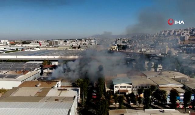 İzmir'de kimya fabrikasında yangın ve patlama: 2 yaralı