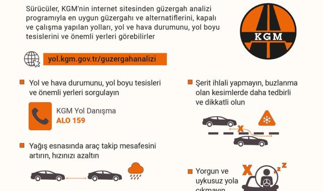 Kışın karlı yollarında dikkat edilmesi gerekenler